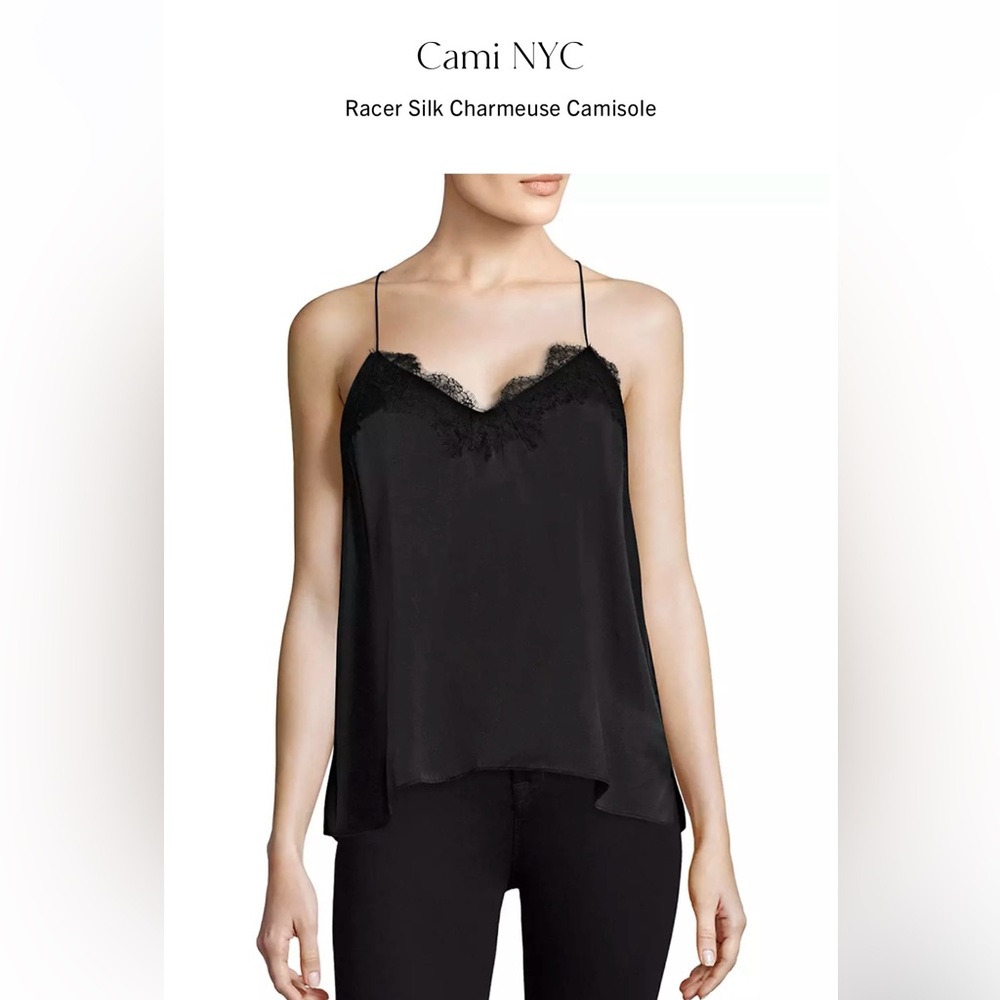 Black CAMI NYC tank